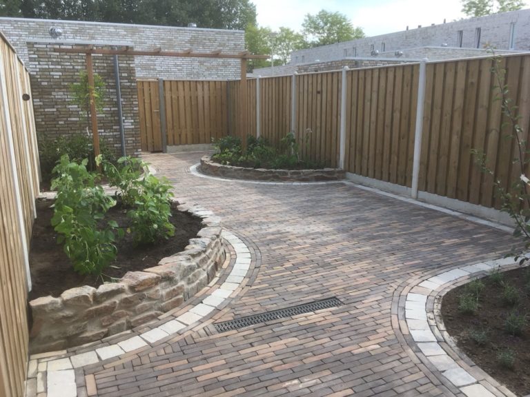 Tuin bestrating